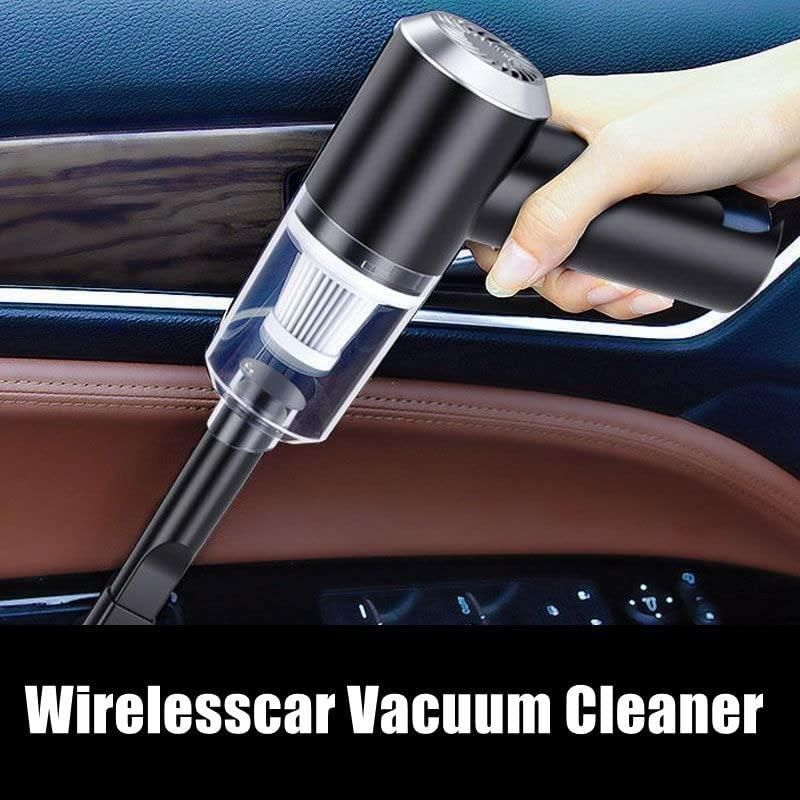 Vacuum Cleaner for Car | USB Rechargeable Wireless Vacuum Cleaner Traveling, Camping Reusable, Portable, Rechargeable