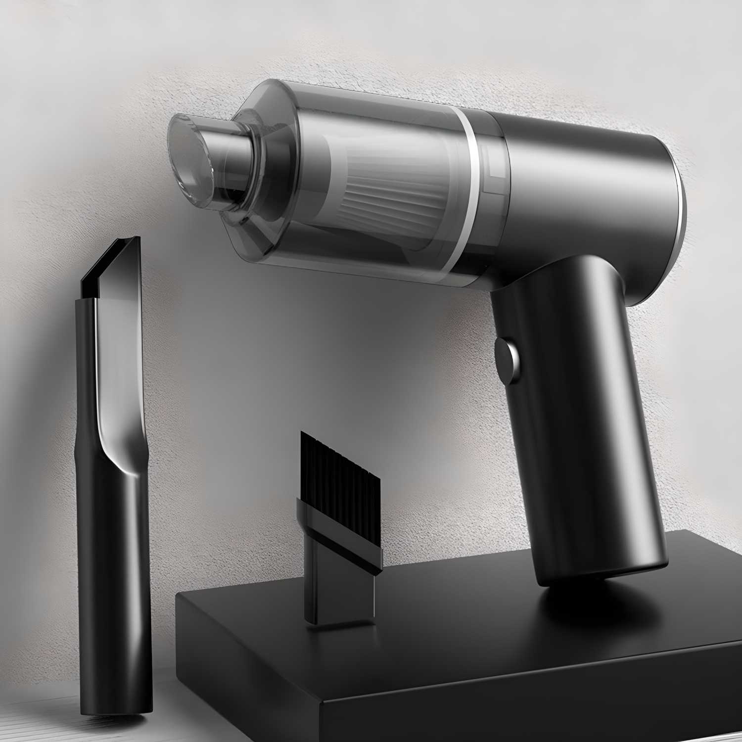 Vacuum Cleaner for Car | USB Rechargeable Wireless Vacuum Cleaner Traveling, Camping Reusable, Portable, Rechargeable