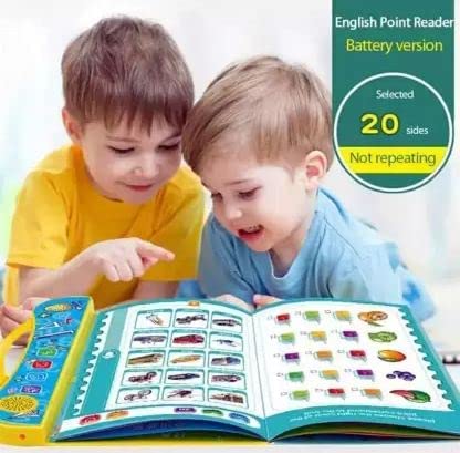 Intelligent Phonetic Sound|English Reading + Free Digital LCD Writing Pad For Kids Study *(Pack of 2)