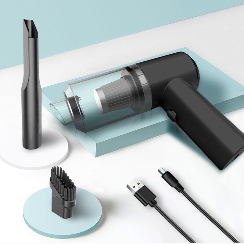Vacuum Cleaner for Car | USB Rechargeable Wireless Vacuum Cleaner Traveling, Camping Reusable, Portable, Rechargeable